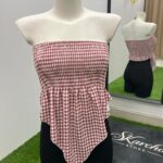 TOP PAÑUELO CUADROS