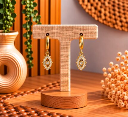 PENDIENTES OJO ACERO