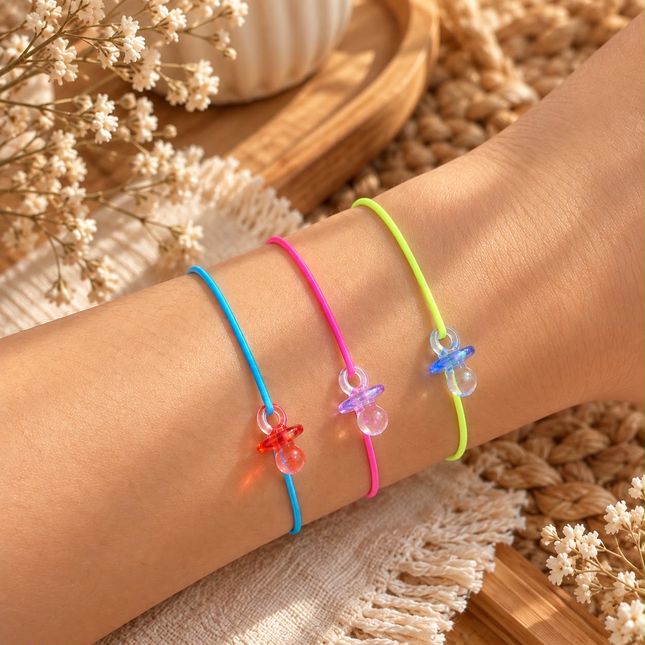 WhatsApp Image 2026-10-06 at 17.41.57 PULSERA CHUPETE DE LA SUERTE - Imagen 1
