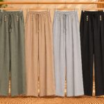PANTALONES FLUIDOS DE LINO