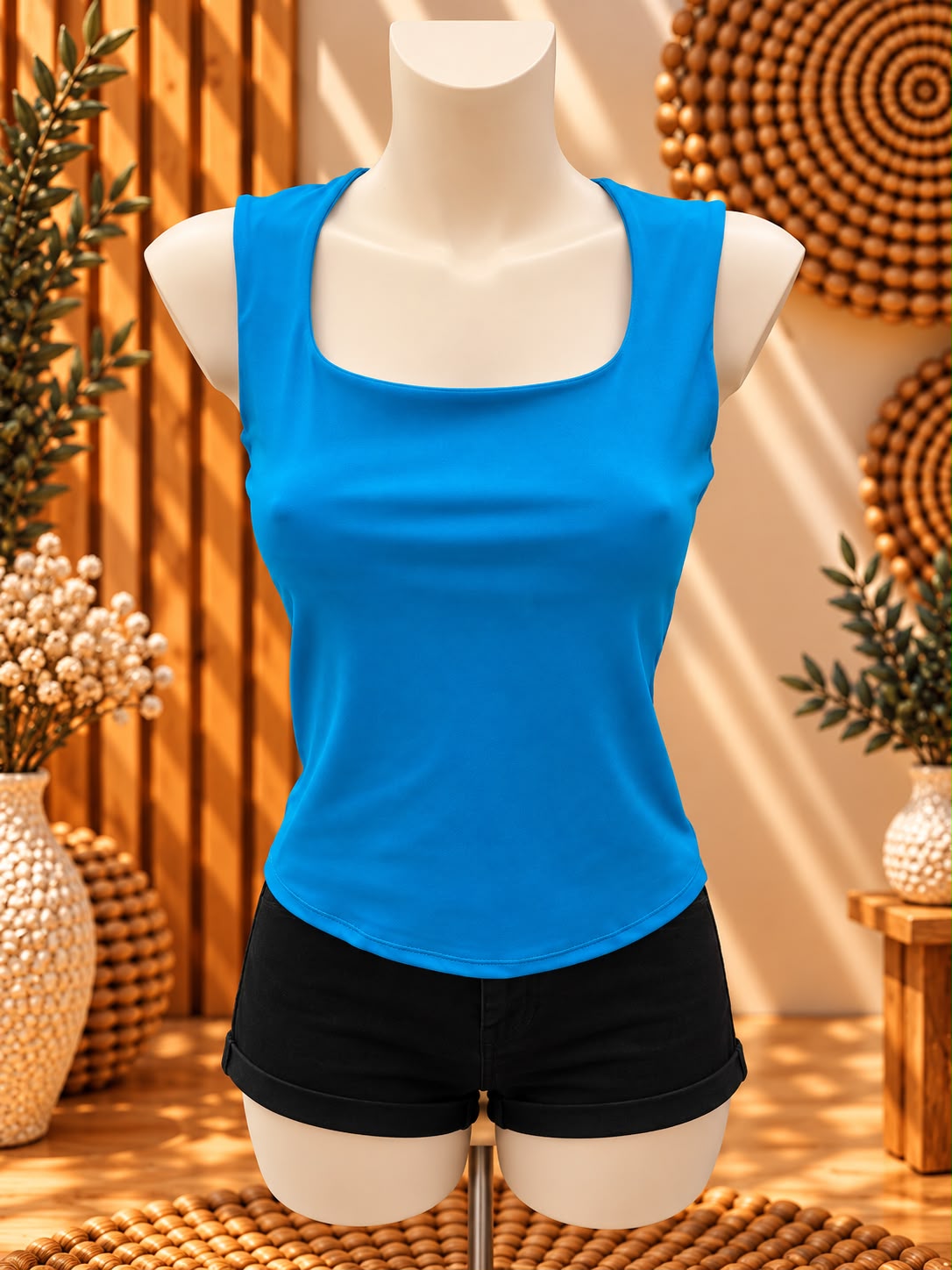 WhatsApp Image 2026-10-29 at 17.26.22 TOP AZUL ESCOTE CUADRADO - Imagen 1
