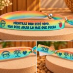 PULSERA " MIENTRAS UNO ESTE VIVO "