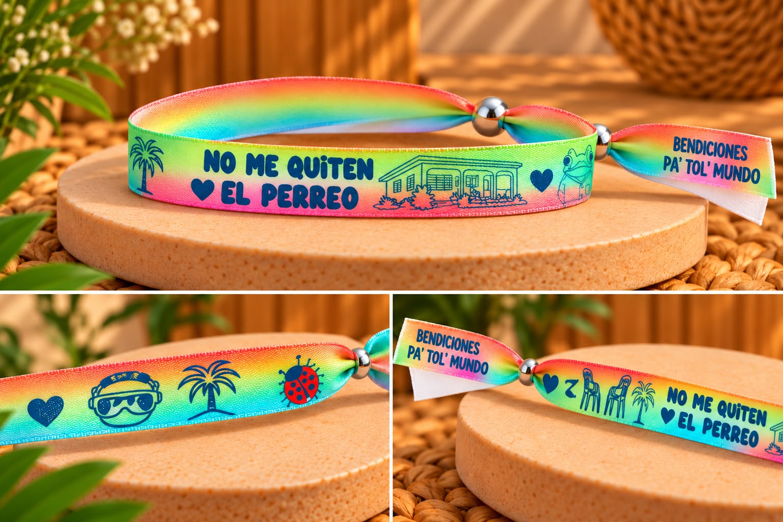 WhatsApp Image 2026-10-05 at 18.16.32 PULSERA " NO ME QUITEN EL PERREO " - Imagen 1
