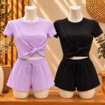 CONJUNTO TOP + SHORT CANALE