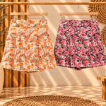 FALDA/SHORT ESTAMPADO